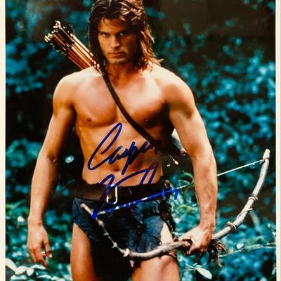 Tarzan and the Lost City Casper Van Dien signed movie photo