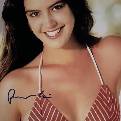 Fast Times at Ridgemont High Phoebe Cates signed movie photo
