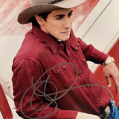 Brokeback Mountain Jake Gyllenhaal signed photo