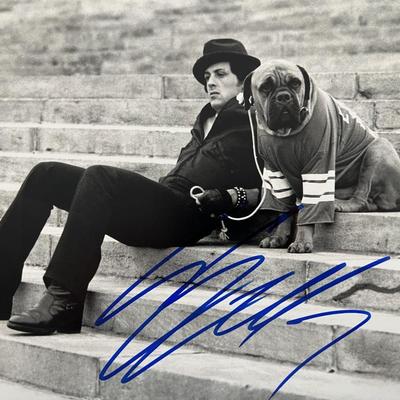 Rocky  Sylvester Stallone signed photo