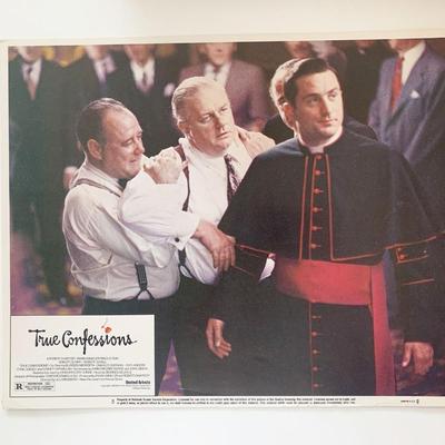 True Confessions original 1981 vintage lobby card
