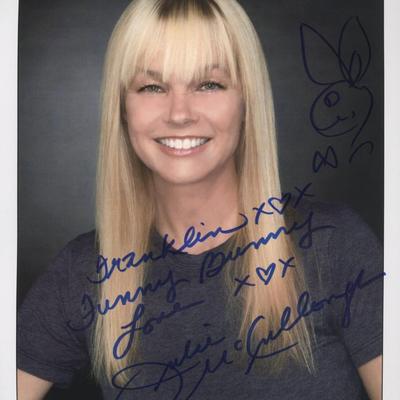Playboy Playmate Julie  McCullough signed photo