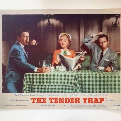 The Tender Trap 1955 vintage lobby card
