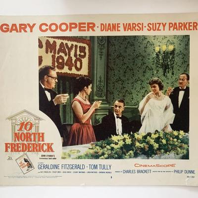 Ten North Frederick original 1958 vintage lobby card