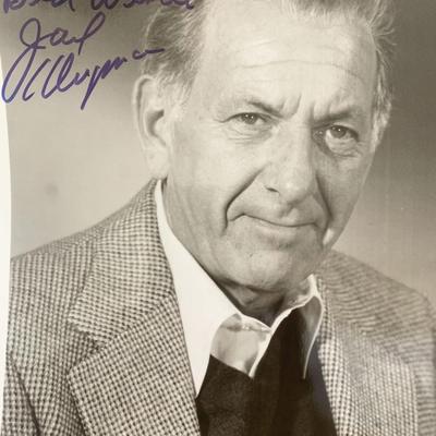 The Odd Couple's Jack Klugman signed photo