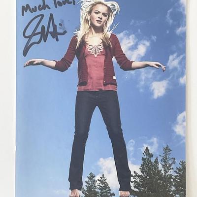 Actress Jordan Hinson signed photo