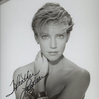 Heather Locklear signed photo