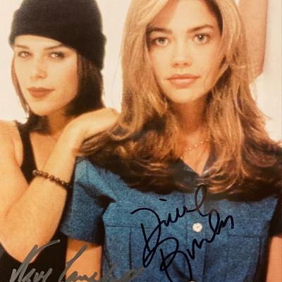 Wild Things Denise Richards and Neve Campbell signed movie photo. GFA Authenticated