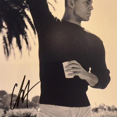 Channing Tatum signed photo