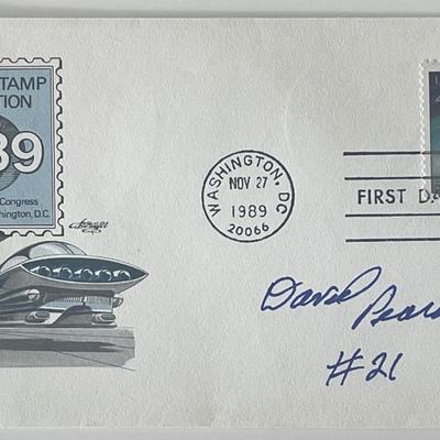 NASCAR race driver David Pearson signed cover