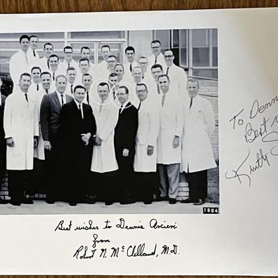 JFK Assassination Robert N. McClelland and....signed photo