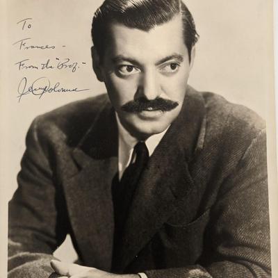 Jerry Colonna Signed Photo