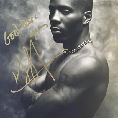Rapper DMX signed photo