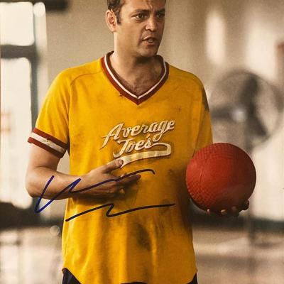 Dodgeball: A True Underdog Story Vince Vaughn signed movie photo