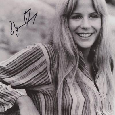 Glynnis O'Connor signed Johnny Dangerously photo