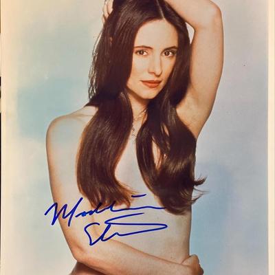 Madeleine Stowe signed photo