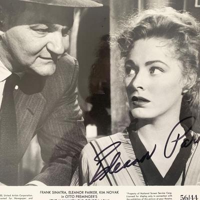 Eleanor Parker signed movie photo