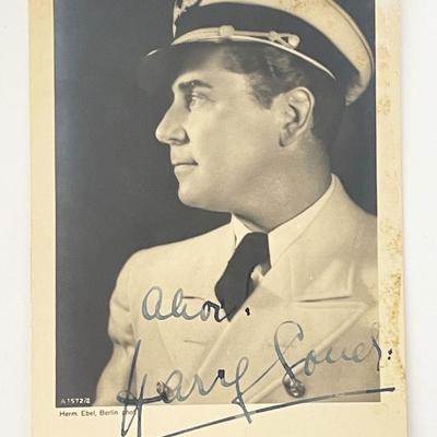 Harry Gondi signed photo