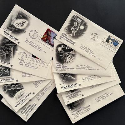 Lot of 10 Space FDC's