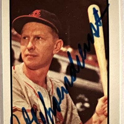 St. Louis Cardinals Red  Schoendienst baseball trading card
