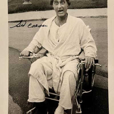 Fire Sale Sid Caesar signed photo