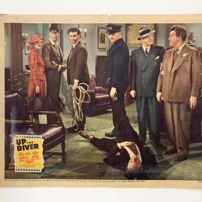 Up the River original 1938 vintage lobby card