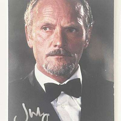 British actor Julian Glover signed photo
