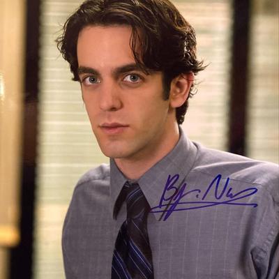 B. J. Novak signed photo