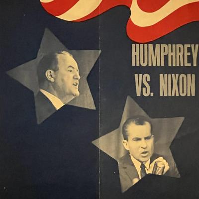 Hubert Humphrey campaign flyer
