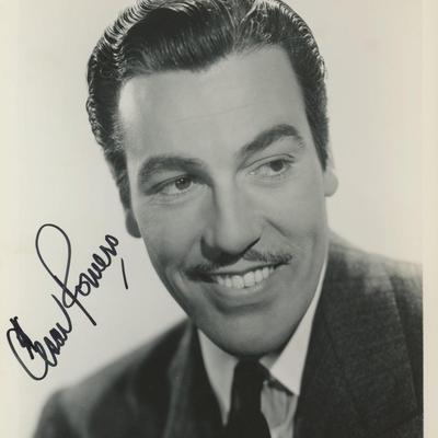 Cesar Romero signed  photo