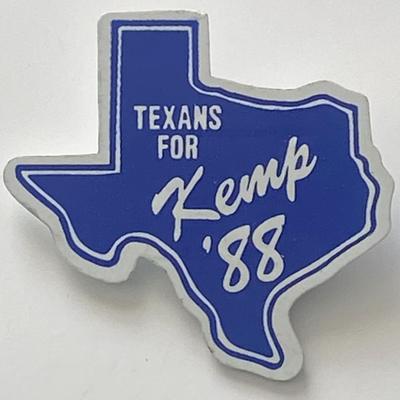 Jack Kemp campaign pin