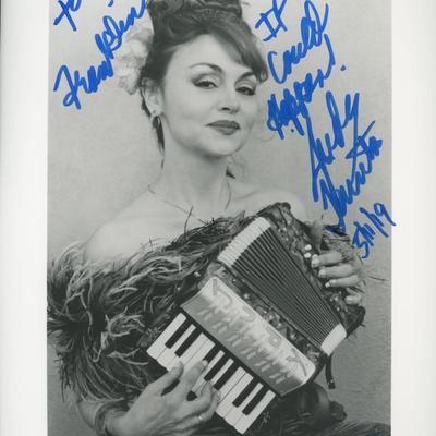 Judy Tenuta signed photo