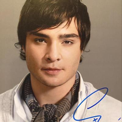 Ed Westwick signed photo
