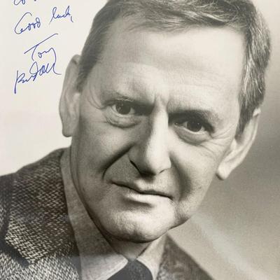 The Odd Couples Tony Randall signed photo