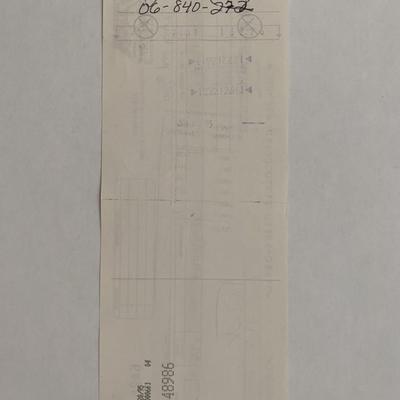 Linda Blair Star Wares consignment signed check