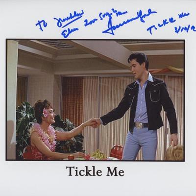 Tickle Me Francine York signed movie photo