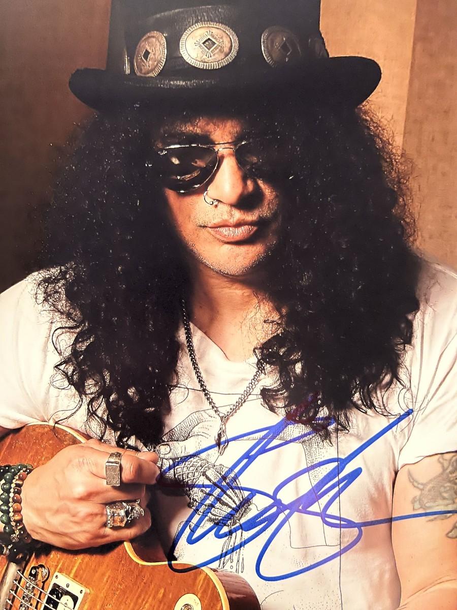 SLASH Signed Autographed Photo main image 1
