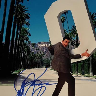 Mr. Bean Rowan Atkinson signed photo