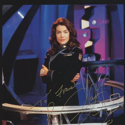 Babylon 5 Claudia Christian signed photo