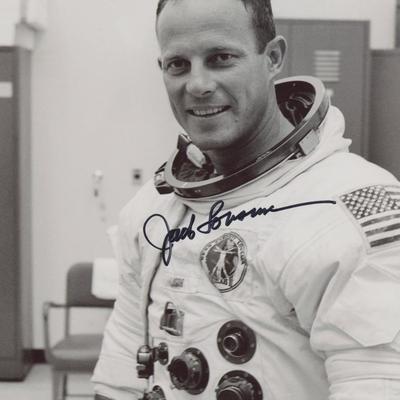 Jack Lousma signed photo. GFA Authenticated
