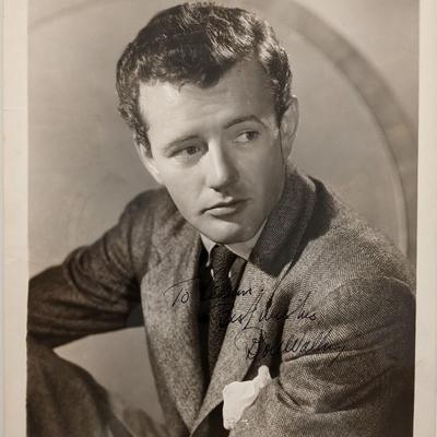 Robert Walker Signed Photo