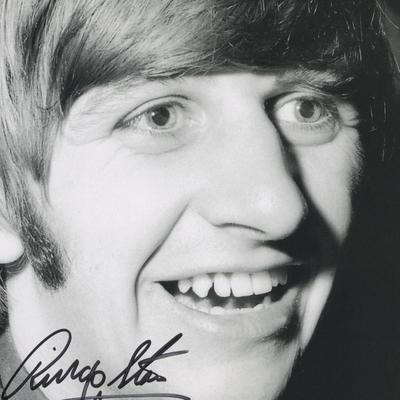 Ringo Starr signed photo