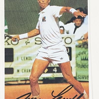 Tennis champ Ivan Lendl signed photo