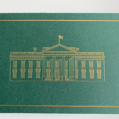 Trump White House Official 2018 facsimile signed Xmas card