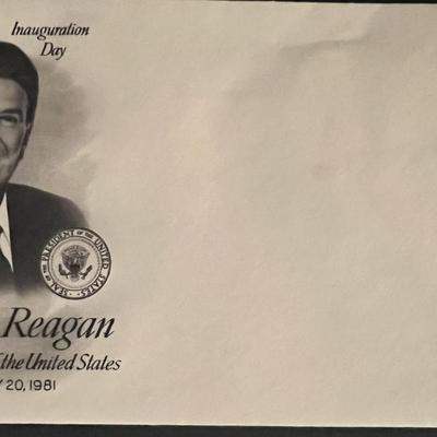 Ronald Reagan Inauguration Day cover