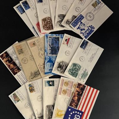 Lot of 20 USA commemorative FDC's