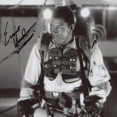 Ghostbusters II Ernie Hudson signed movie photo