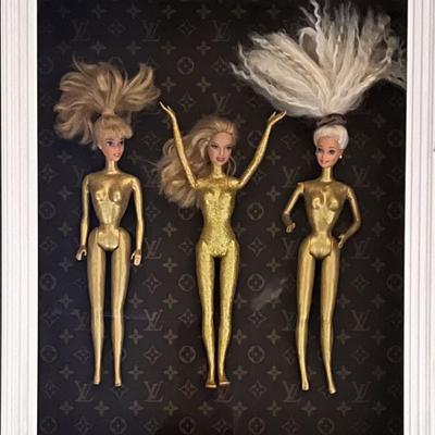  Louis Vuitton Barbie Luxury Fashion Art- one of kind