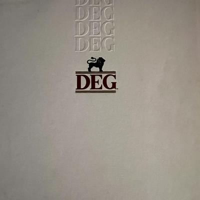 DEG 1986 annual report book