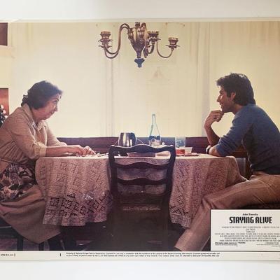 Staying Alive 
original 1983 vintage lobby card